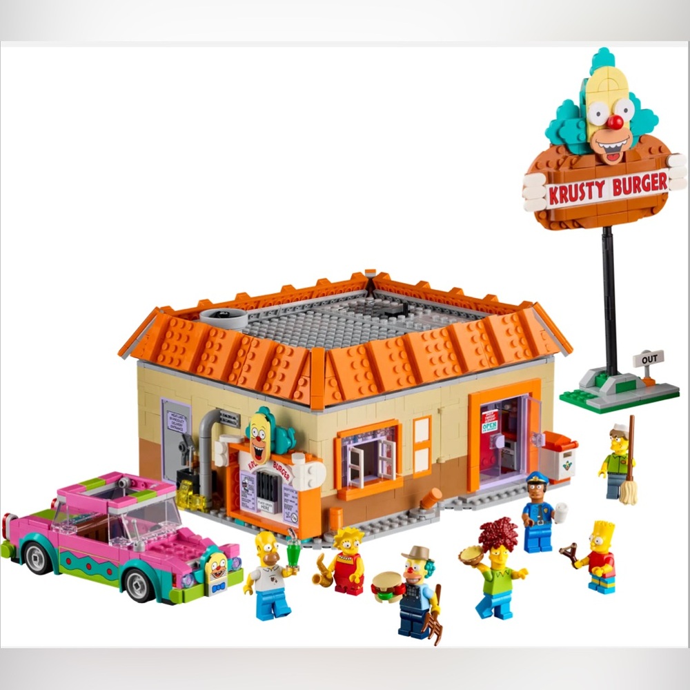 The Simpsons : Krusty Burger 10352 NEW in Sealed Box - Picture 4 of 11